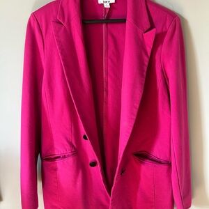 Bar III Fuchsia Blazer
